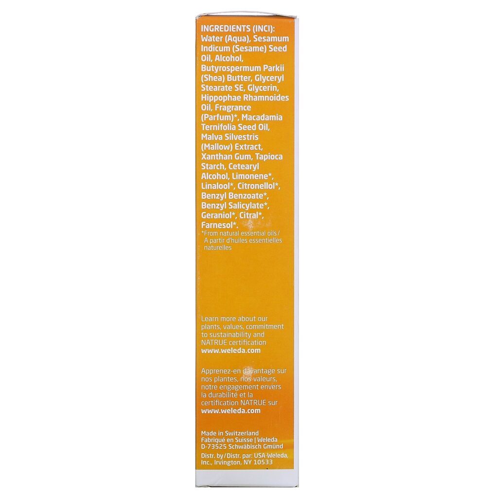 Weleda, Hydrating Body Lotion, Sea Buckthorn, 6.8 fl oz (200 ml) - Imagem 3