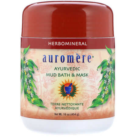 Auromere, Ayurvedic Mud Bath & Mask, 16 oz (454 g)