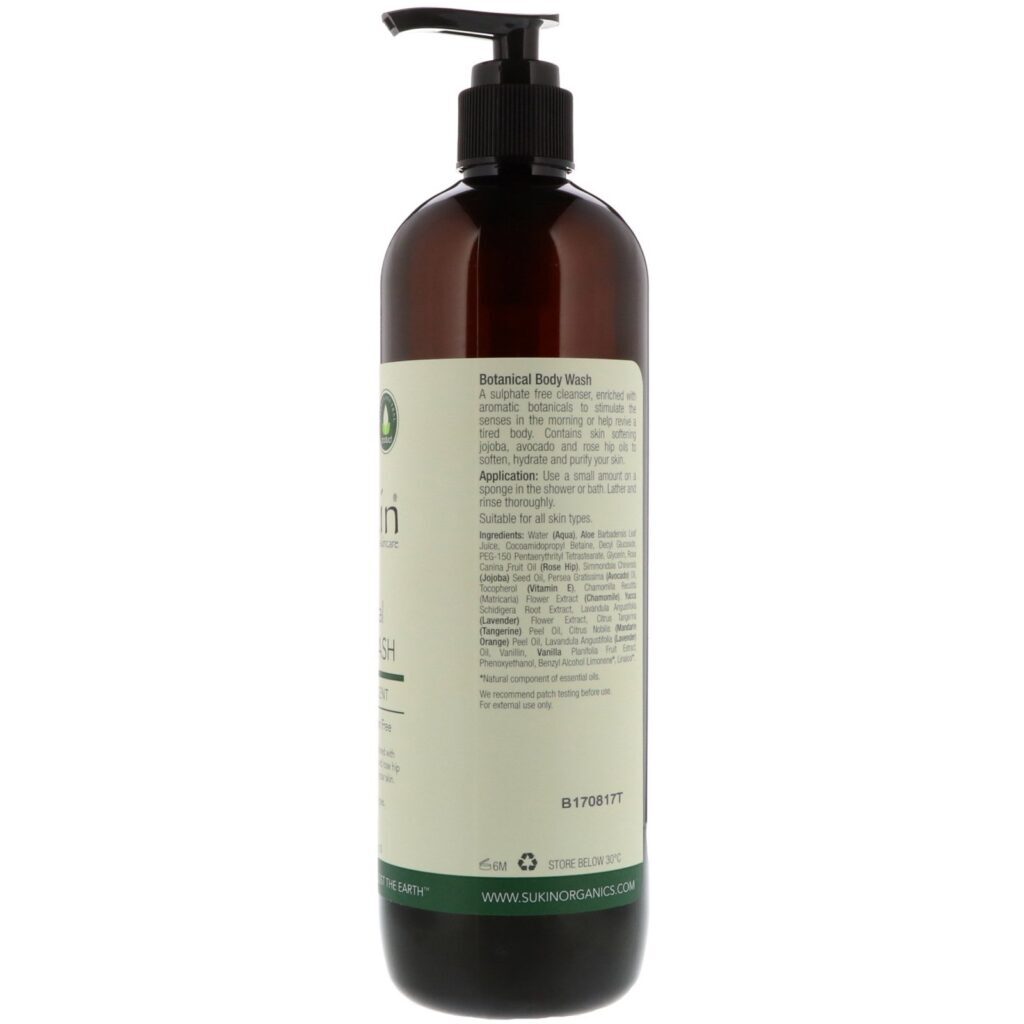 Sukin, Super Plantas, Sabonete Líquido Botânico, Aroma Original, 500 ml - Imagem 2
