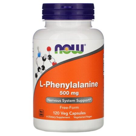 Now Foods, L-Phenylalanine, 500 mg, 120 Veg Capsules