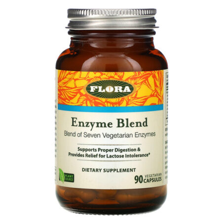 Flora, Udo's Choice, Blend de Enzimas, 90 cápsulas vegetarianas