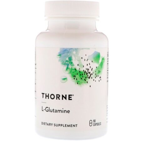 Thorne Research, L-Glutamina, 90 Cápsulas