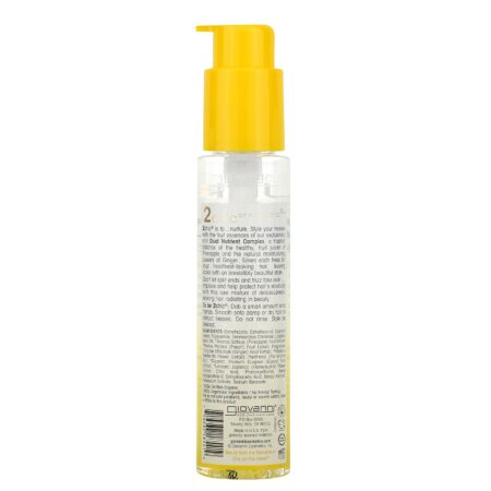 Giovanni, 2chic, Sérum Capilar Anti-Frizz Ultra-Revive Super Potion, Abacaxi e Gengibre, 2,75 fl oz (81 ml) - Image 2