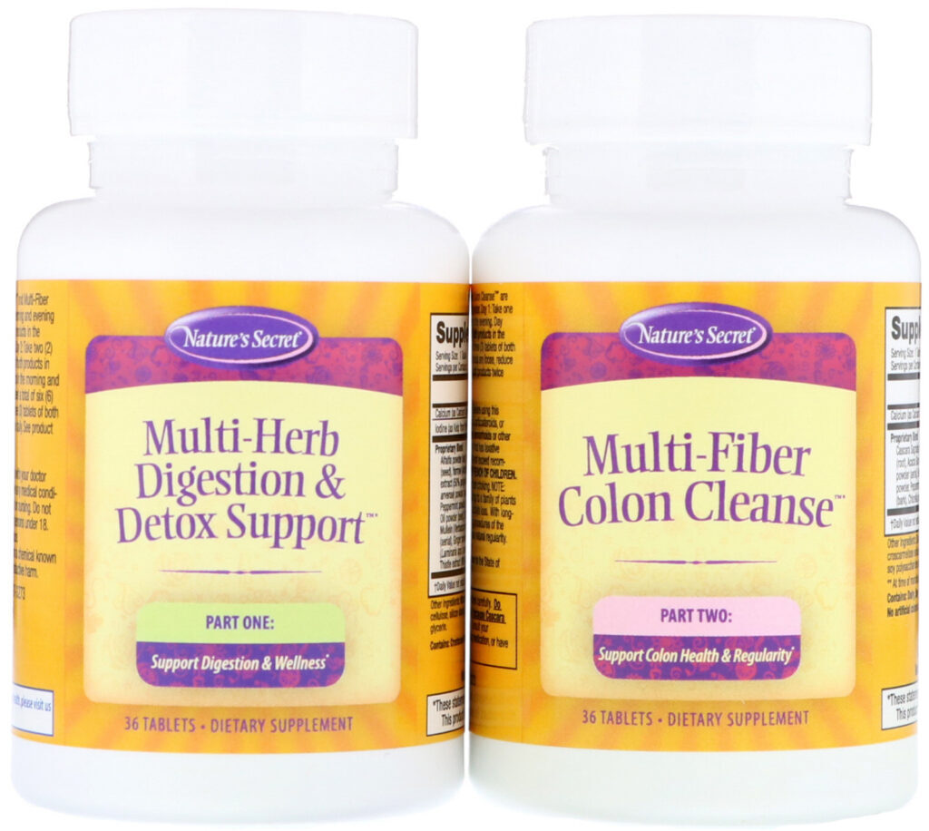 Nature's Secret, 7-Dias Limpeza Definitiva, Limpeza Total do Corpo em 2 Partes - Imagem 3