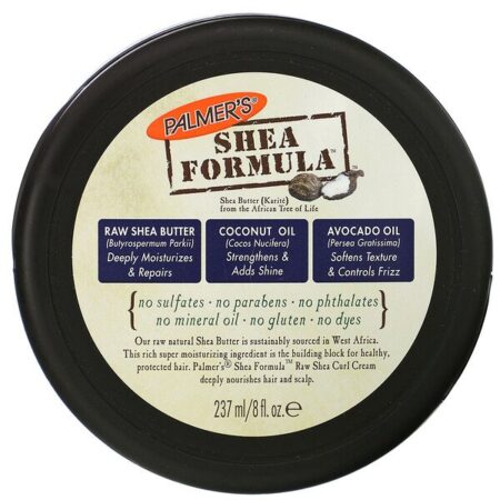 Palmer's, Fórmula de Carité, Hidratação Reparadora, Creme Encaracolador de Carité Cru, 237 ml