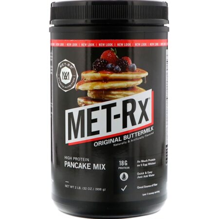 MET-Rx, Mistura para Panquecas Rica em Proteínas, Leitelho Original, 32 oz (908 g)