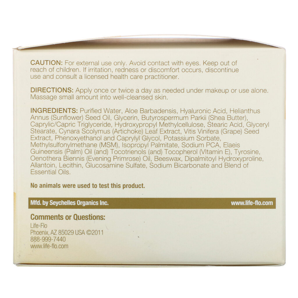 Life-flo, Pele Radiante HA, Creme Revitalizante de Pele com Ácido Hialurônico, 1.7 fl oz (50.3 ml) - Imagem 3