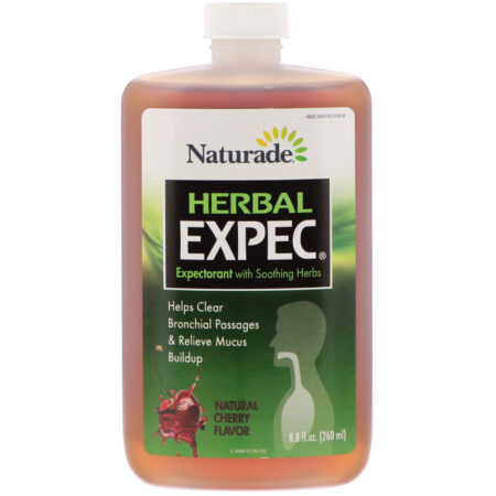 Naturade, Herbal EXPEC, Natural Cherry Flavor, 8.8 fl oz (260 ml) - Image 3