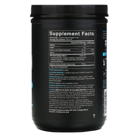 Sports Research, Multi Collagen Complex, Unflavored, 10.65 oz (302 g) - Image 2