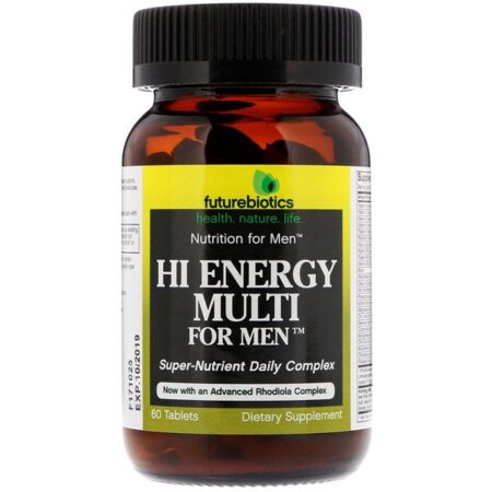 FutureBiotics, Hi Energy Multi, For Men, 60 Comprimidos