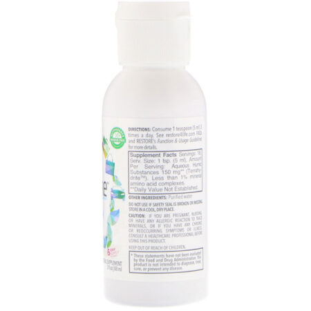 Restore, Gut Health, Mineral Supplement, On-The-Go, 3 fl oz (88 ml) - Image 2