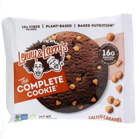 Lenny & Larry's, The COMPLETE Cookie, Salted Caramel, 12 Cookies, 4 oz (113 g) Each - Image 4