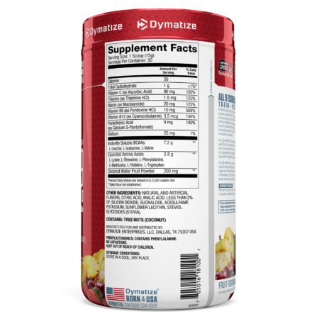 Dymatize Nutrition, All 9 Amino, Explosão de Fusão de Frutas, 450 g - Image 2