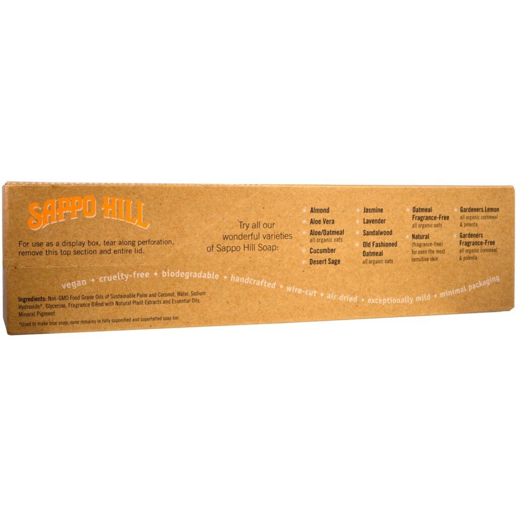 Sappo Hill, Sabonete Cremoso de Glicerina, Lavanda, 12 Barras, 3,5 onças (100 g) cada - Imagem 2