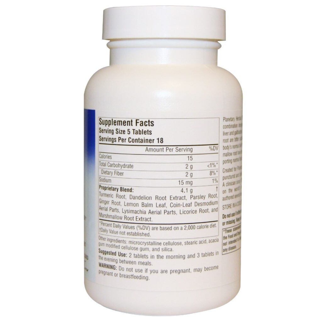 Planetary Herbals, Stone Free, 820 mg, 90 Comprimidos - Imagem 2