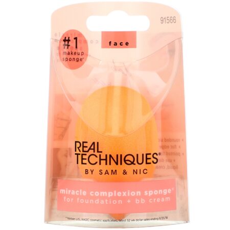 Real Techniques by Samantha Chapman, Miracle Complexion Sponge, 1 Esponja - Image 2