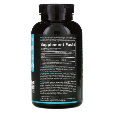 Sports Research, CLA 1250, 1,250 mg, 180 Softgels - Image 2