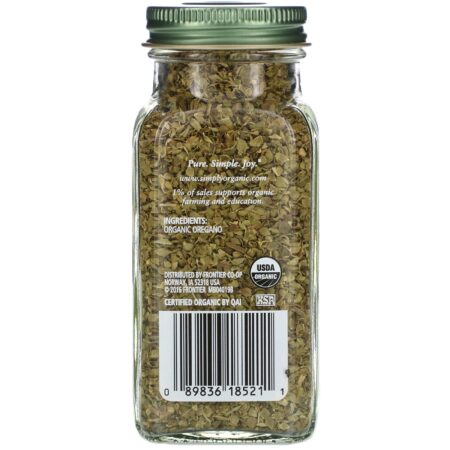 Simply Organic, Orégano, 21 g (0,75 oz) - Image 2