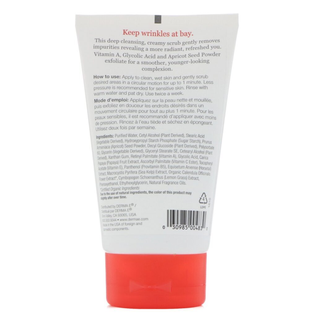 Derma E, Sabonete Abrasivo Antirrugas, 113 g - Imagem 2