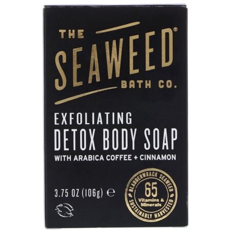 The Seaweed Bath Co., Exfoliating Detox Soap, 3.75 oz (106 g)