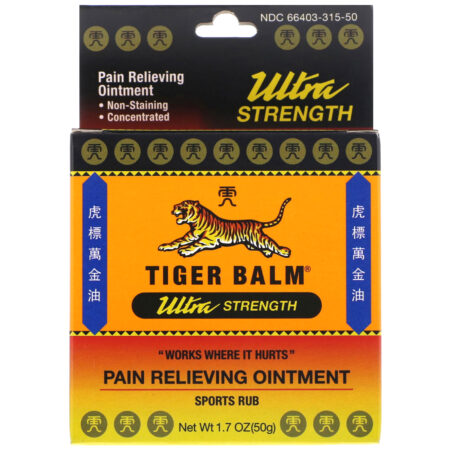 Tiger Balm, Pain Relieving Ointment, Ultra Strength, 1.7 oz (50 g) - Image 4