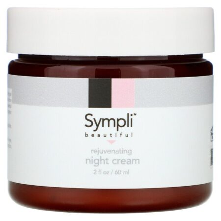 Sympli Beautiful, Cremo noturno rejuvenescedor, 60 ml (2 fl oz)