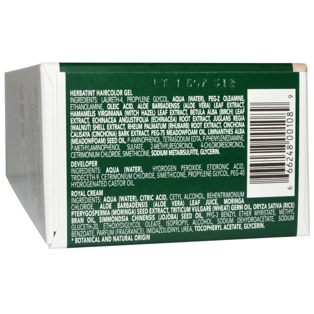 Herbatint, Permanent Herbal Haircolor Gel, 9N, Honey Blonde, 4,56 fl oz (135 ml) - Imagem 2