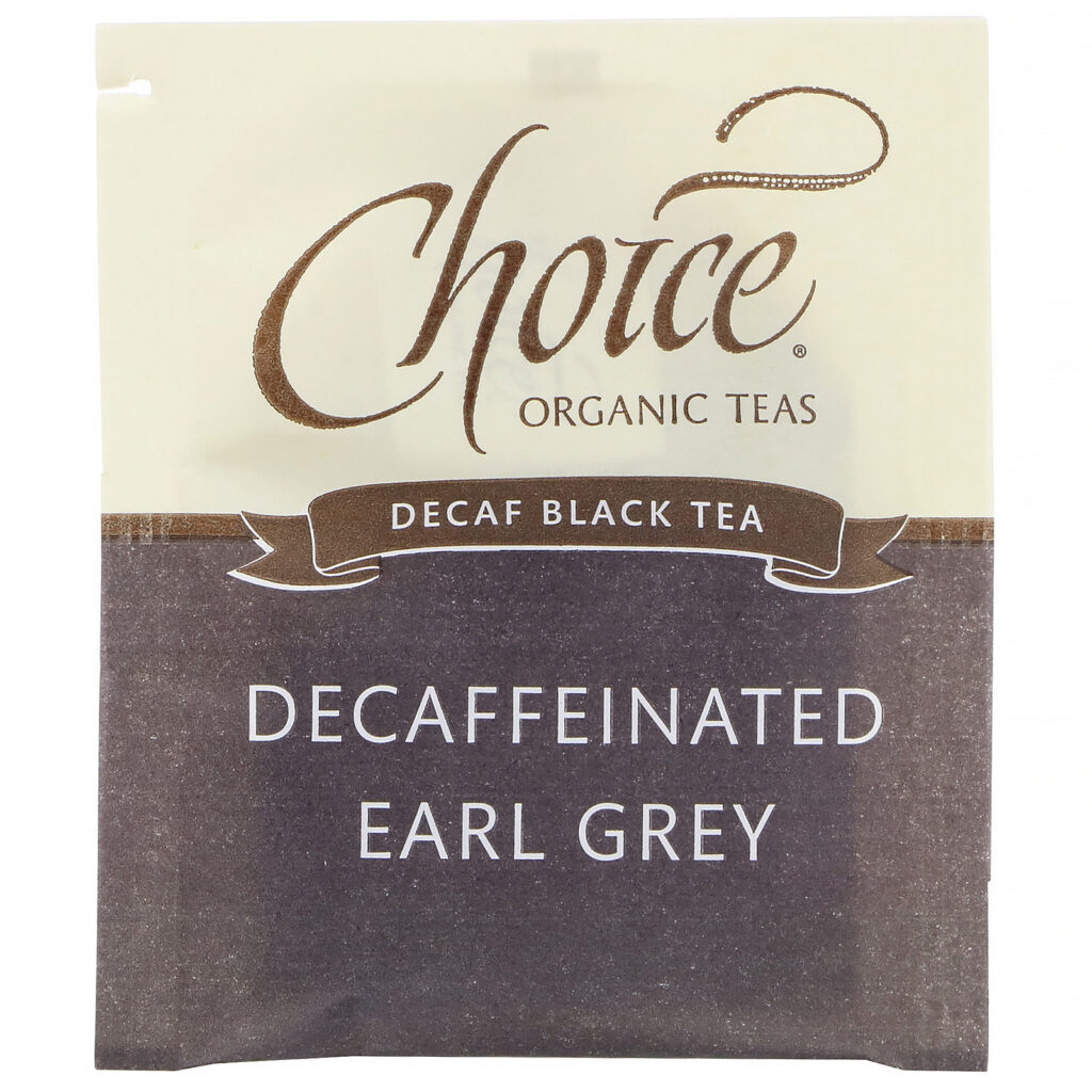 Choice Organic Teas, Black Tea, Organic Decaffeinated Earl Grey, Decaf, 16 Tea Bags, 1.12 oz (32 g) - Imagem 3