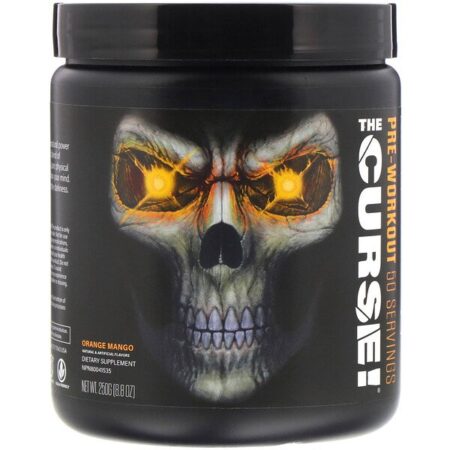 JNX Sports, The Curse, Pré-Treino, Laranja e Manga, 250 g (8,8 oz)