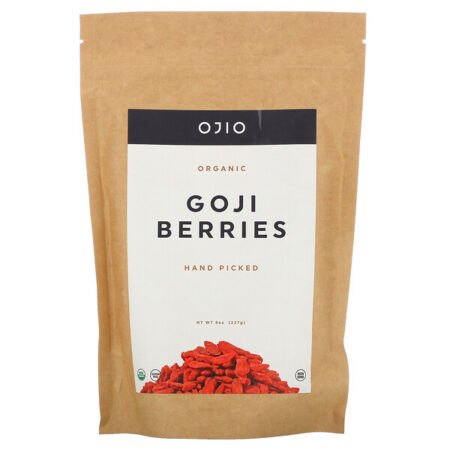 Ojio, Organic Goji Berries, 8 oz (227 g)