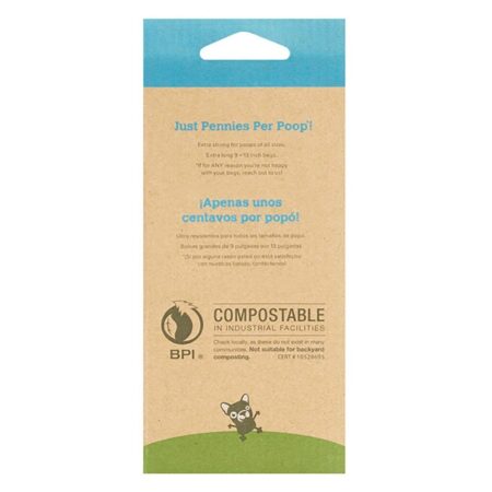 Earth Rated, Saquinhos Compostáveis para Cães, Sem Perfume, 60 Saquinhos, 4 Rolos - Imagem 2
