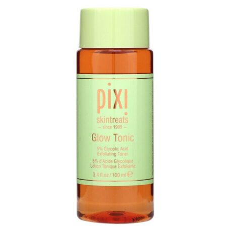 Pixi Beauty, Skintreats, Tônico Iluminador, Tônico Esfoliante, Todos os Tipos de Pele, 100 ml (3,4 fl oz)