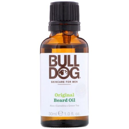 Bulldog Skincare For Men, Óleo para Barba Original, 1 fl oz (30 ml)