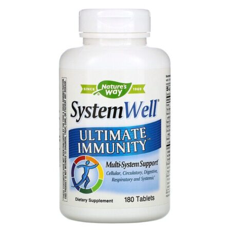 Nature's Way, System Well, Ultimate Immunity, 180 Comprimidos