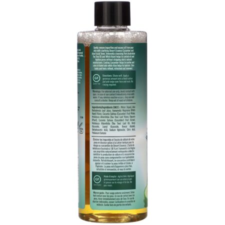 Desert Essence, Facial Toner, Cucumber & Aloe, 8 oz (237 ml) - Image 2