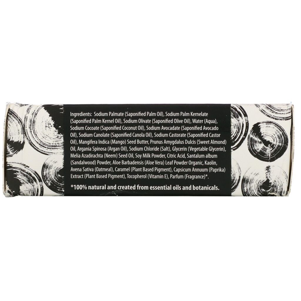 One with Nature, One Bar, Shave & Shower, Stimulating Sandalwood, 3.5 oz (100 g) - Imagem 2