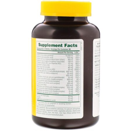 Nature's Plus, Pré-natal Ultra, 180 Comprimidos - Imagem 2