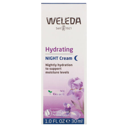 Weleda, Hydrating Night Cream, Iris Extracts, 1.0 fl oz (30 ml) - Image 2