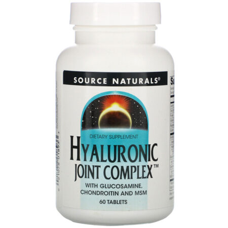 Source Naturals, Complexo Hialurônico para Articulações, 60 Comprimidos