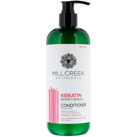 Mill Creek Botanicals, Keratin Conditioner, Repair Formula, 14 fl oz (414 ml)