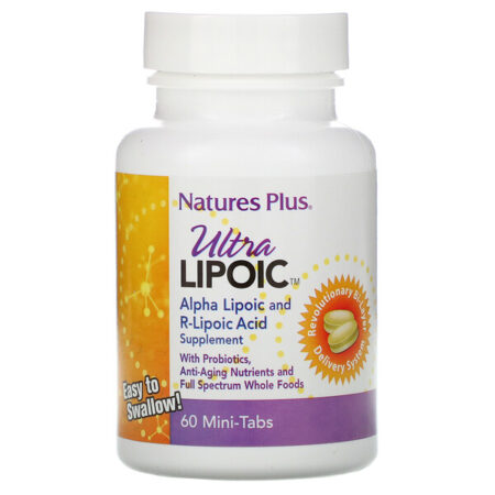 Nature's Plus, Ultra Lipoico, 60 Minicomprimidos