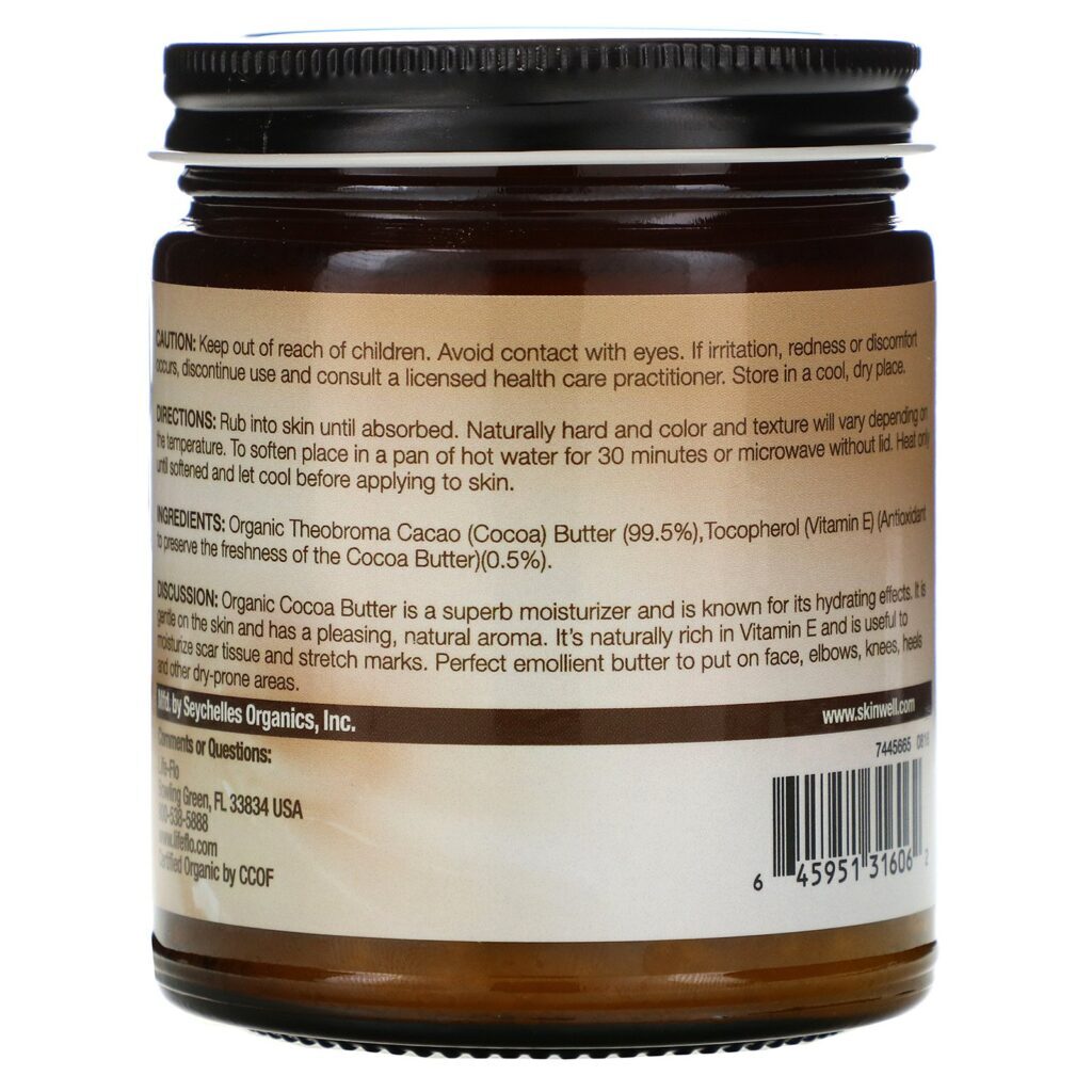 Life-flo, Manteiga de Cacau Pura, 9 fl oz (266 ml) - Imagem 2