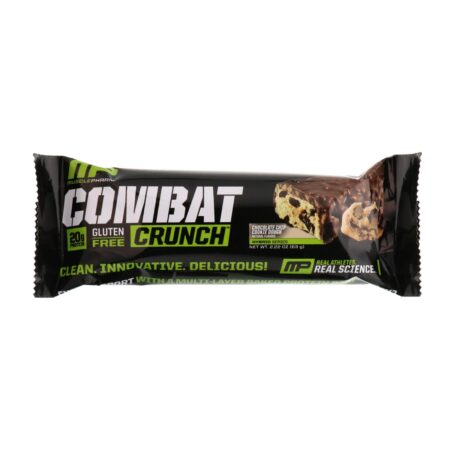 MusclePharm, Combat Crunch, Massa de Biscoito de Chocolate, 12 Barras, 63 g Cada - Image 4