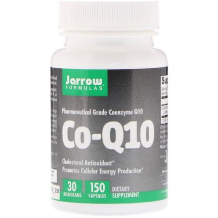 Jarrow Formulas, Co-Q10, 30 mg, 150 Cápsulas