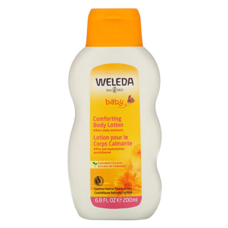 Weleda, Baby, Loção Confortante para o Corpo, Calêndula, 200 ml (6,8 fl oz)