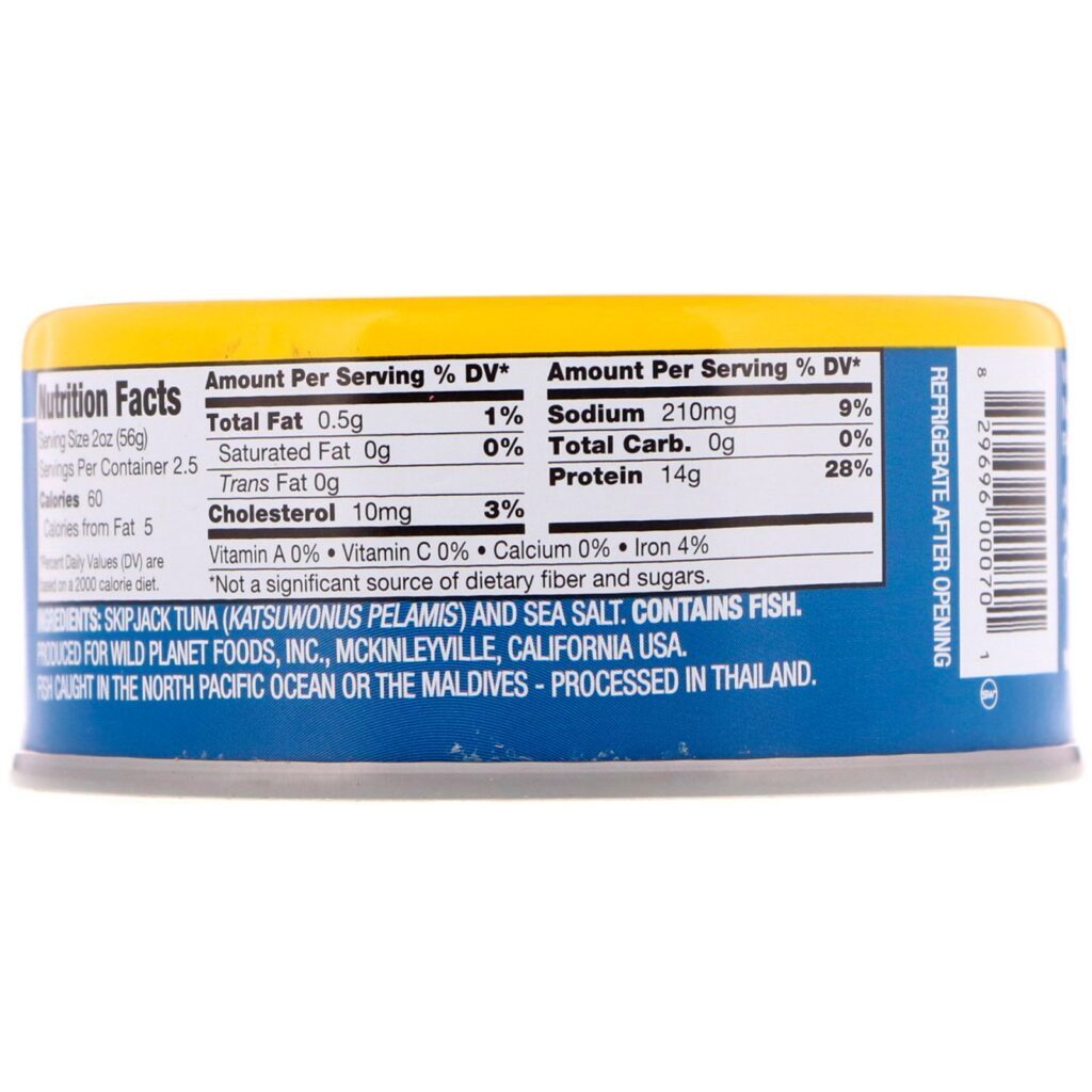 Wild Planet, Atum-bonito selvagem light, 142 g - Imagem 2
