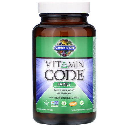 Garden of Life, Vitamin Code, Family, 120 Vegetarian Capsules - Image 3