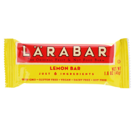 Larabar, The Original Fruit & Nut Food Bar, Lemon Bar, 16 Bars, 1.6 oz (45 g) Each - Image 4