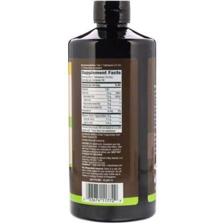 Nature's Way, Óleo TCM Orgânico, 887 ml (30 fl oz) - Imagem 2