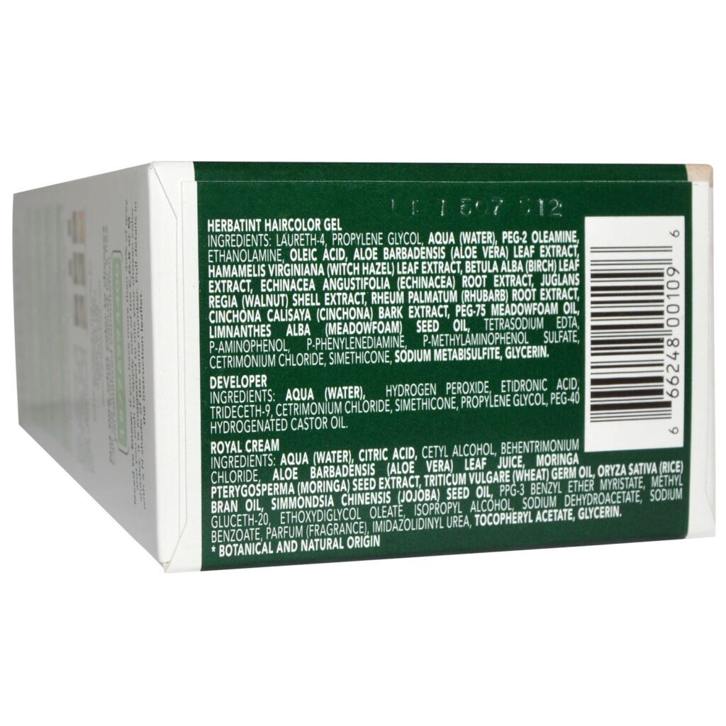 Herbatint, Permanent Herbal Haircolor Gel, 10N, Platinum Blonde, 4,56 fl oz (135 ml) - Imagem 2